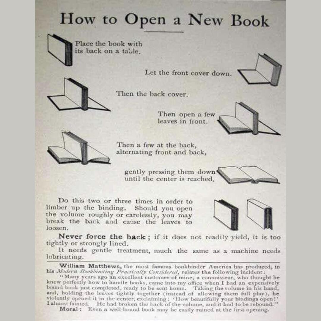 how to open book