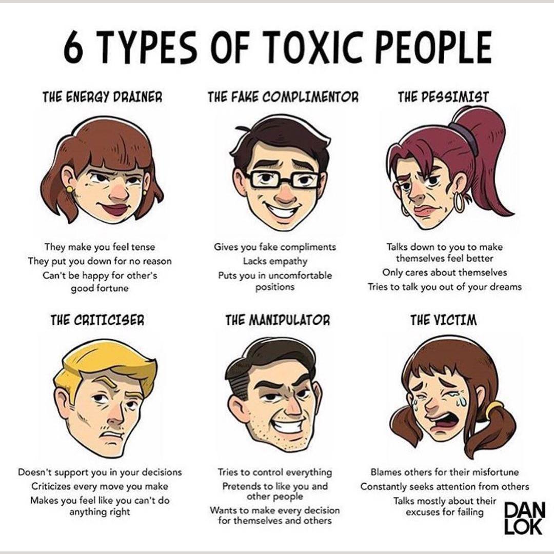 Types of Toxic People