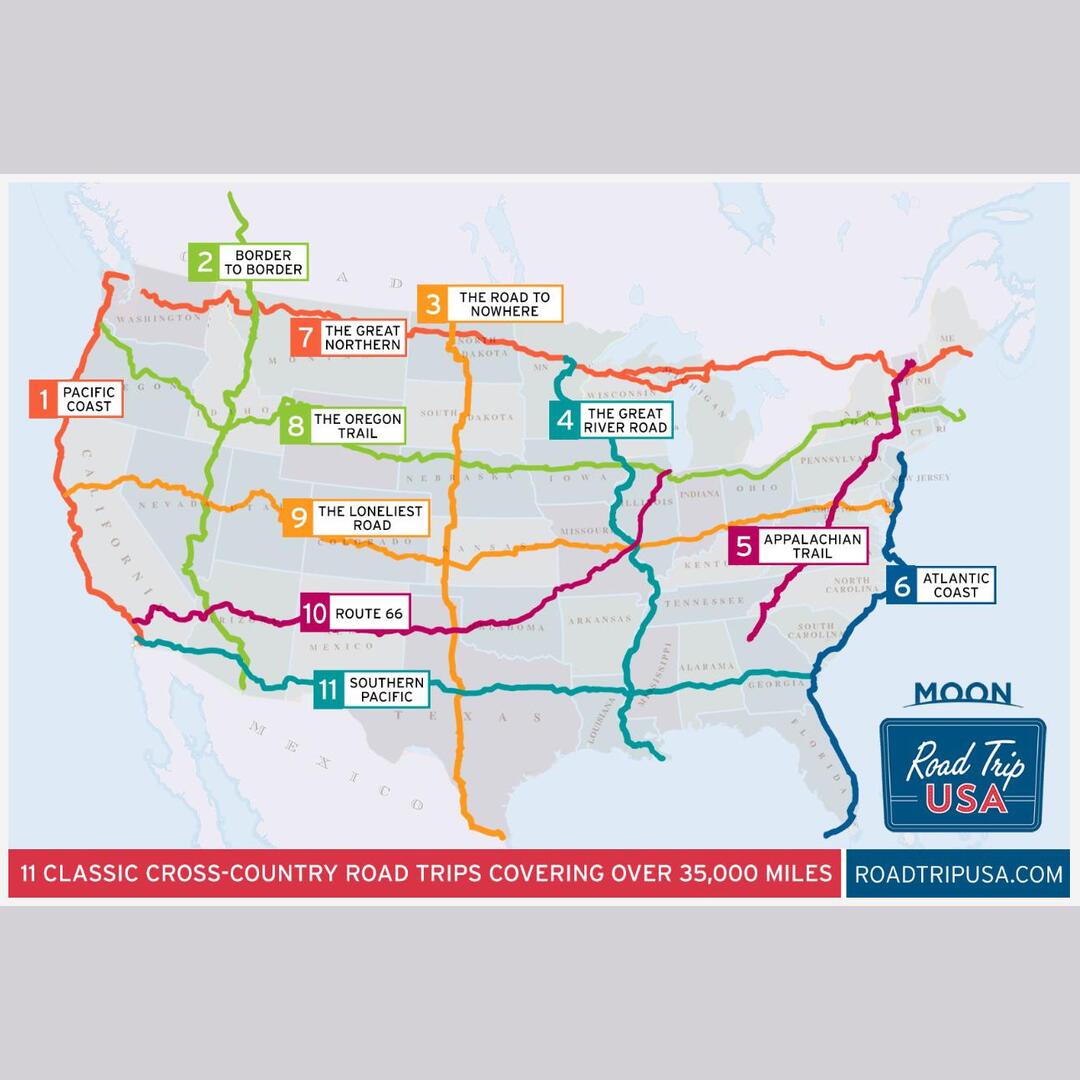 Classic Road Tips around the USA