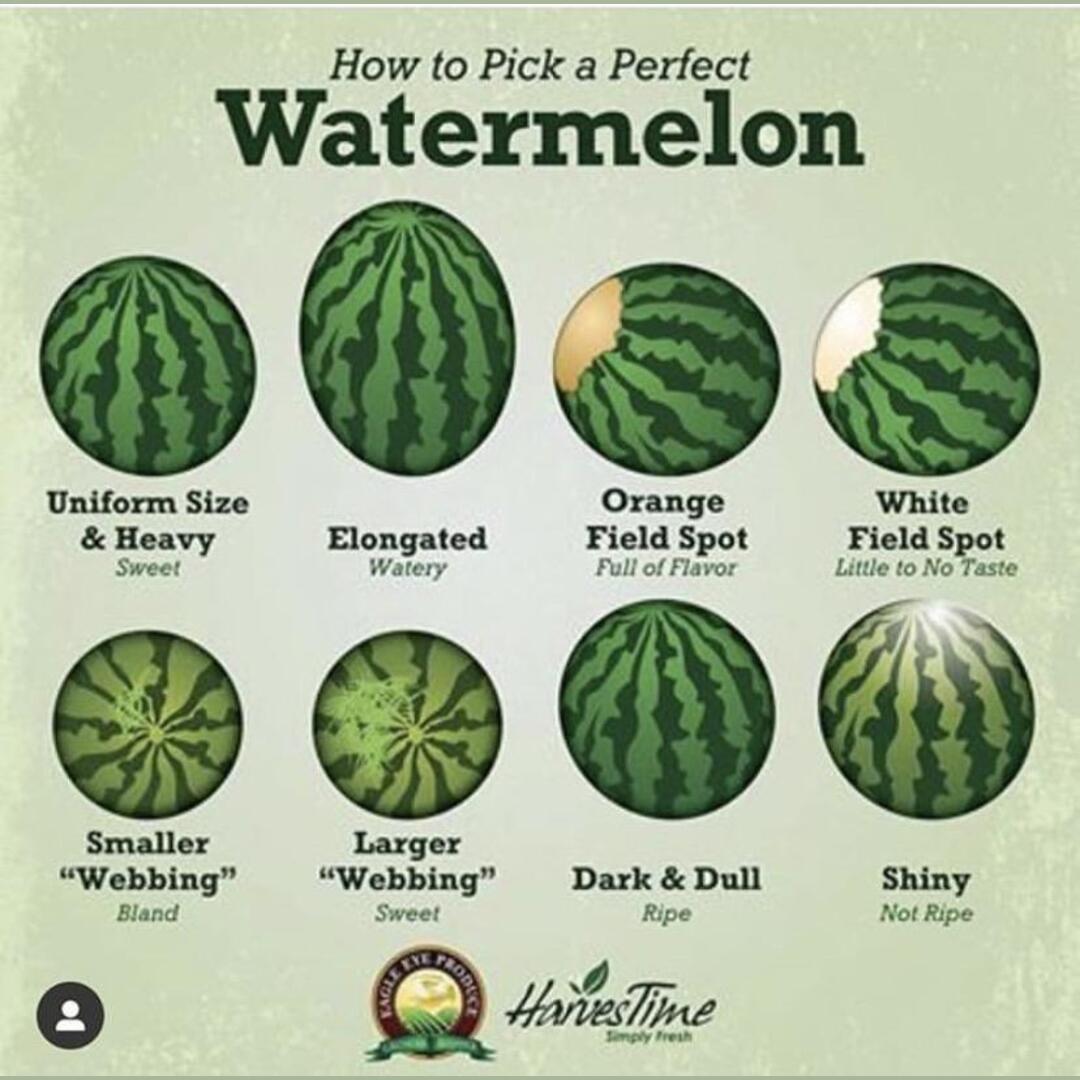 How to pick a perfect watermelon