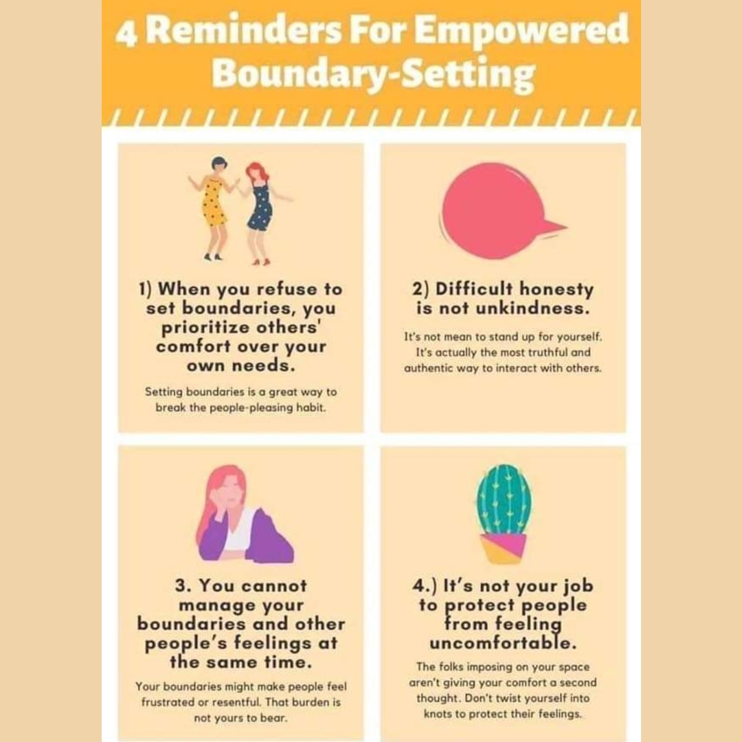 Important things to remember as we re in the holiday season and spending extra time around family.