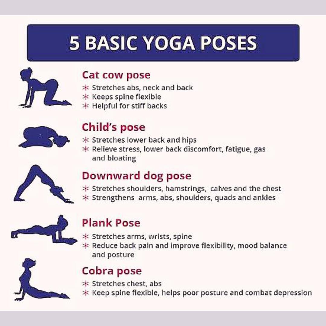 Yoga poses to sleep like a baby