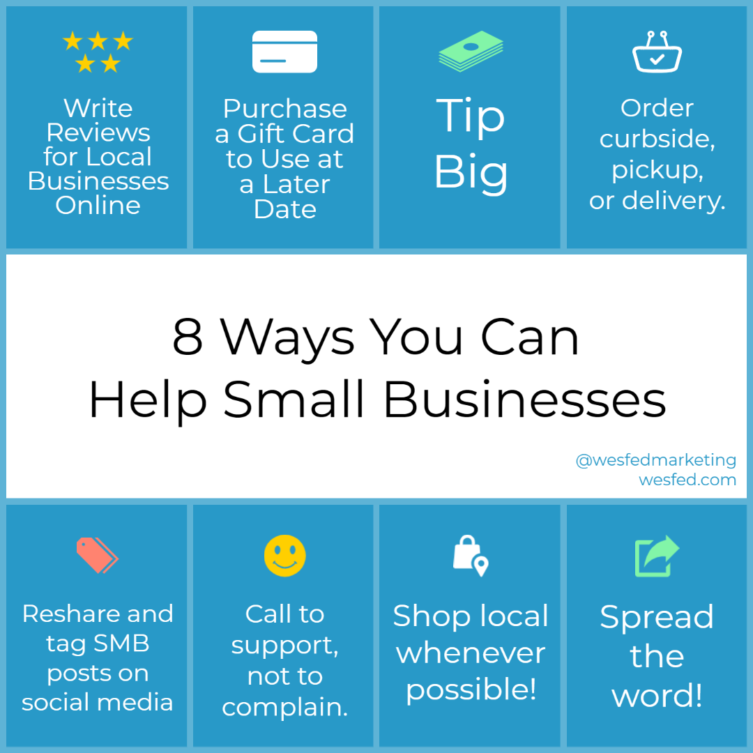 8 ways you can help small businesses amidst the COVID-19 pandemic